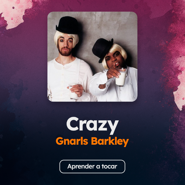 Acordes de la canción Crazy, de Gnarls Barkley