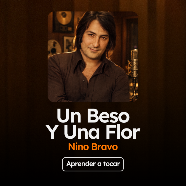 Acordes de la canción Un Beso Y Una Flor, de Nino Bravo