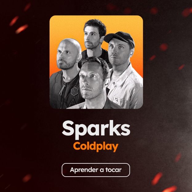 Acordes de la canción Sparks, de Coldplay