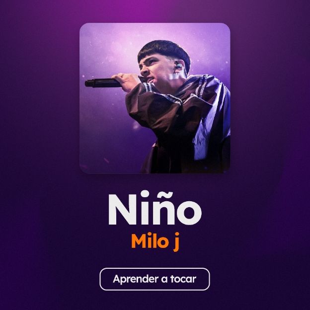 acordes de la canción Niño, de Milo j