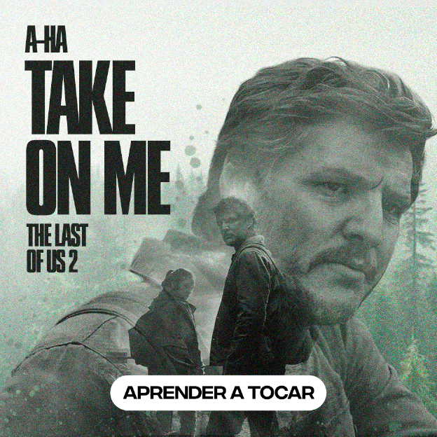 Acordes de la canción Take on me, de A-ha