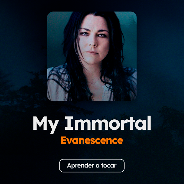 Aprenda as cifras de "My Immortal", de Evanescence