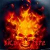 Foto de: skulls fire