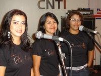 Imagem de Cristiane Lisbôa, Elílian e Raquel