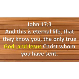Message 05/17/2026 - God and Jesus - Text: John 17:1-11