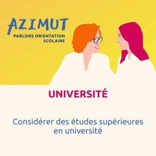 Et pourquoi pas ? | UNIVERSITÉ ➿