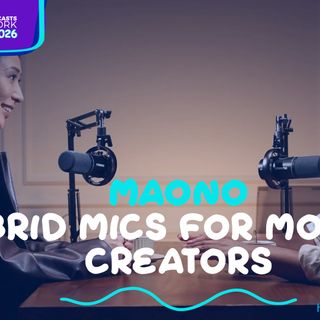 Maono Expands Creator Audio With Hybrid Mics and New Interfaces