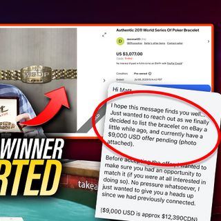 How Much Does a WSOP Gold Bracelet Sell for on eBay? Nick Schulman in Poker Hall of Fame