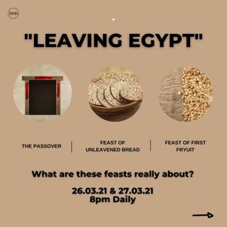 E 19 The Passover PT 4 - Unleavened Bread and Firstfruits