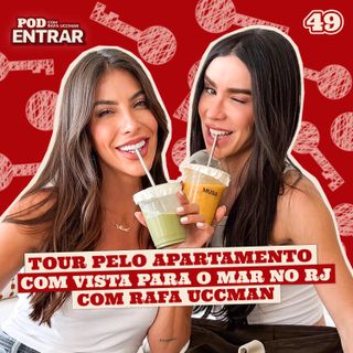 POD ENTRAR: Tour pelo apartamento de Rachel Apollonio com vista para o mar com Rafa Uccman