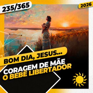 CORAGEM DE MÃE: O BEBÊ LIBERTADOR - Bom dia, Jesus! 235/365 (2026)