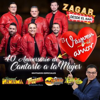Zagar desde el bar 40 Aniv. del Vayven del Amor