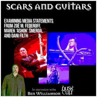 Examining media statements from Zoë M. Federoff, Marek ‘Ashok’ Šmerda, and Dani Filth