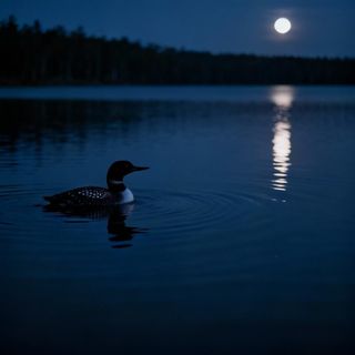 Loon Calls at Night - 10 Hours Sleep Sound