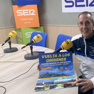 Pedro Ángel Navarro, Pdte. del CEE Trail Club, detalla la prueba "Vuelta a los orígenes"