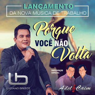 Foto da capa: Luciano Brizot - Porque Você Não Volta (Part. Adel & Caim)