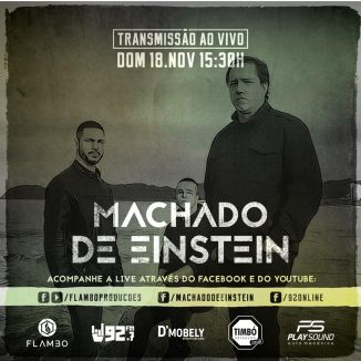 Foto da capa: Machado de Einstein - live Flambo