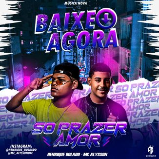 Foto da capa: SÓ PRAZER