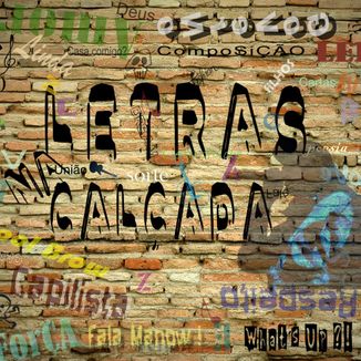 Foto da capa: Letras na Calçada