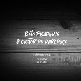 Foto da capa: Pra tocar no Paredaço