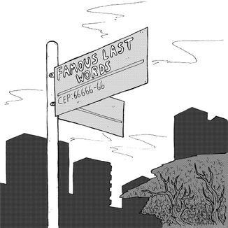 Foto da capa: Famous Last Words