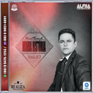 Foto da capa: CD_Daniel Fontenelle_Minha História_Vol.07