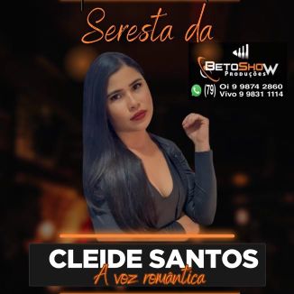 Foto da capa: Cleide Santos A Voz Romântica