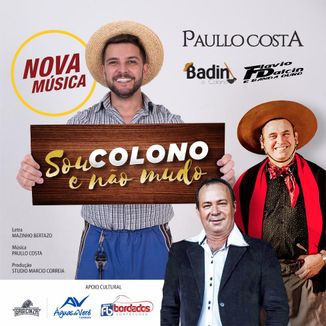 Foto da capa: Sou Colono E Não Mudo