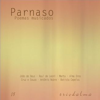 Foto da capa: Parnaso Poemas musicados 18a