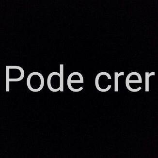 Foto da capa: Pode Crer