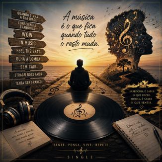 Foto da capa: A música é o que fica quando tudo o resto muda