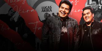 Foto de Lucas Akira e Fábio