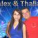 Imagem de alex e thalia