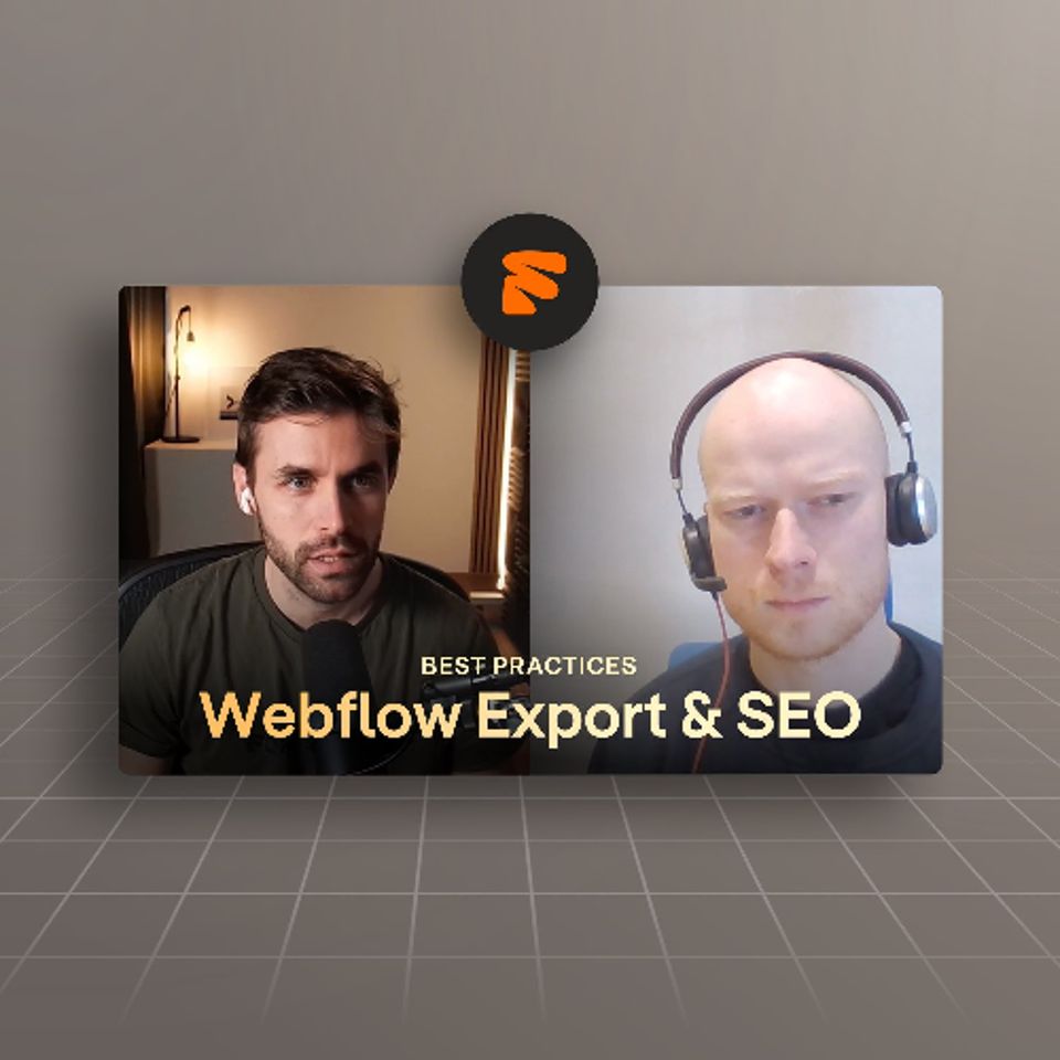 232: Webflow Website Export & SEO: Die größten Probleme und Lösungen!