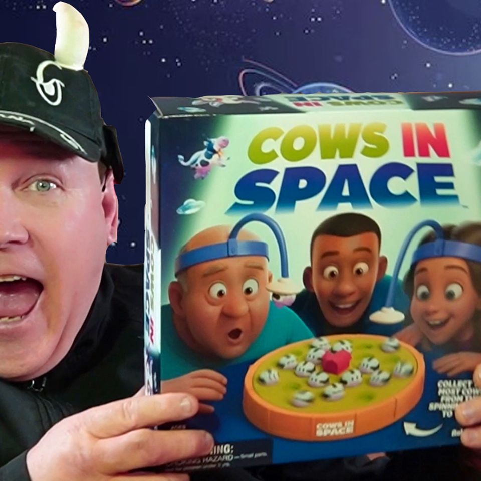 COWS IN SPACE Game Unboxing, Assembly and Review!