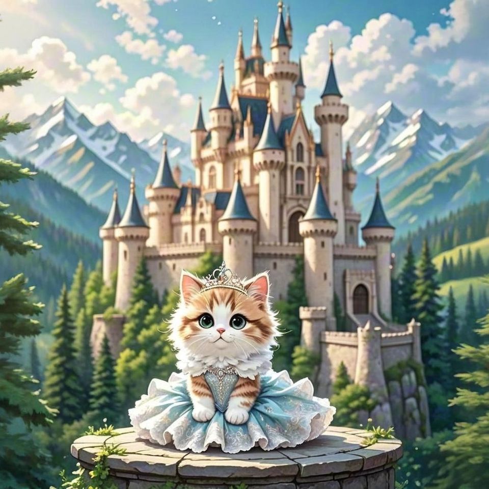 小猫公主的城堡（2）丨罐子姐姐童话