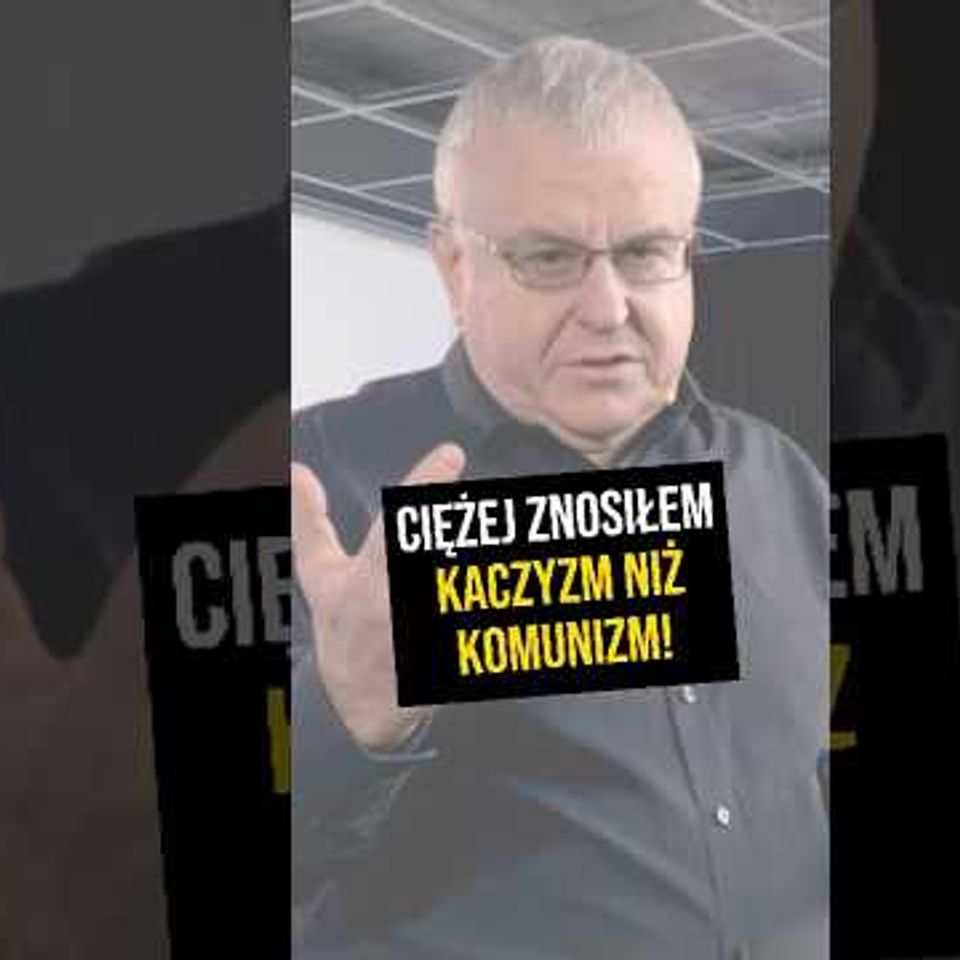 🟢 Ciężej znosiłem kaczyzm niż komunizm! #PomyślDziś odc. 2443