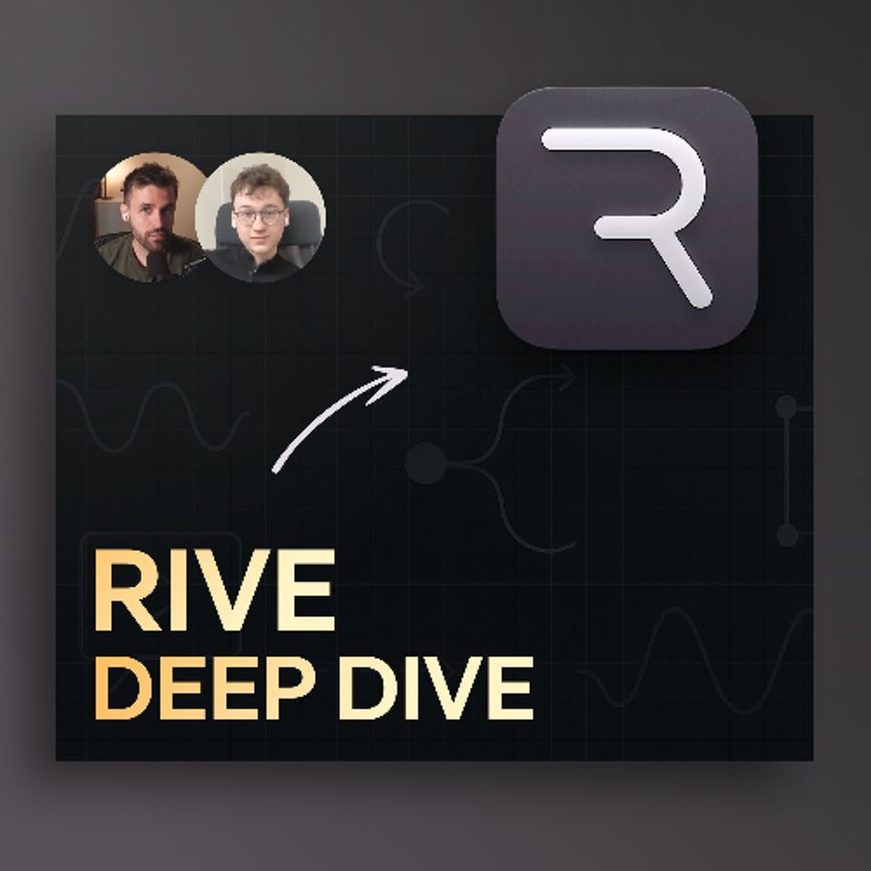 231: RIVE Deep Dive: Grafiken für Webflow-Sites turbo-schnell animieren