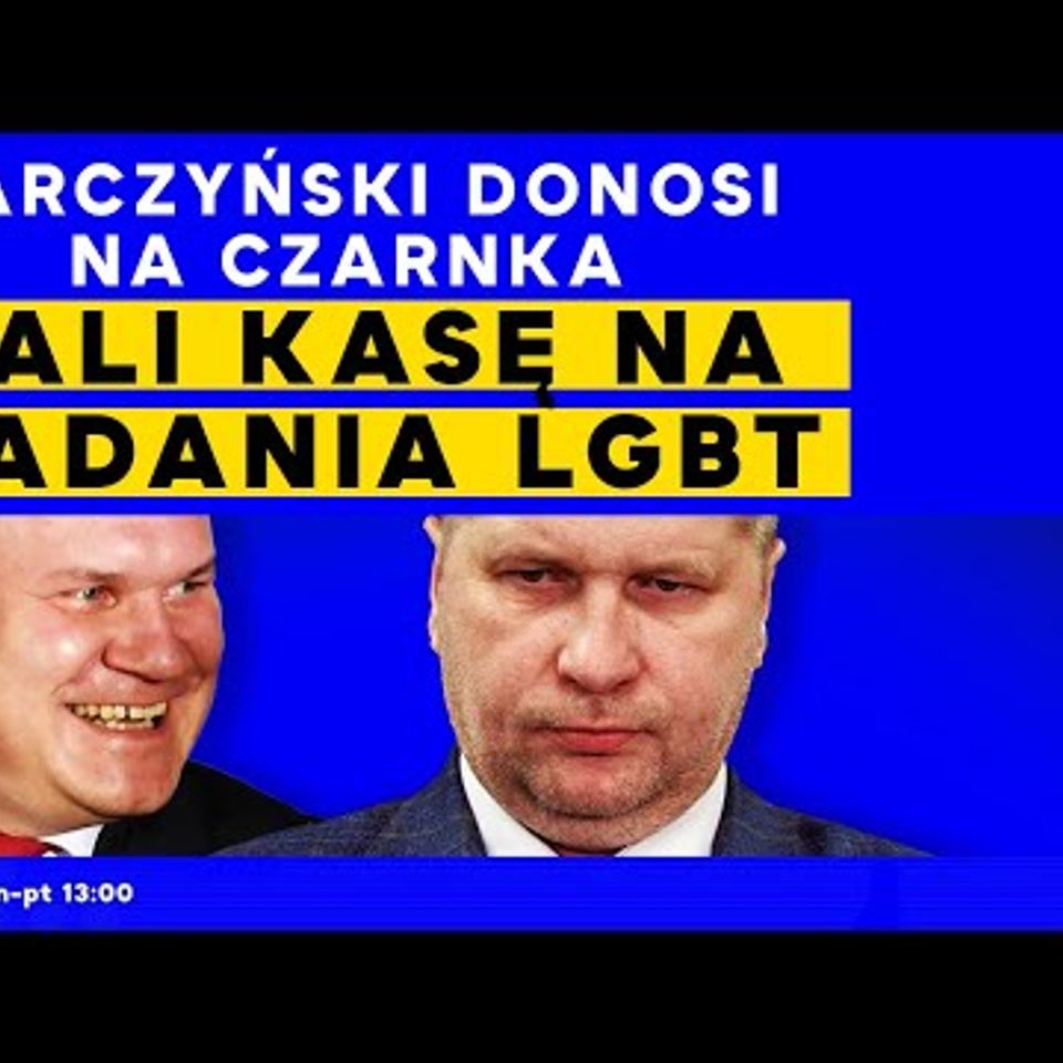 Tarczyński donosi na Czarnka. Dali kasę na badania LGBT | IPP