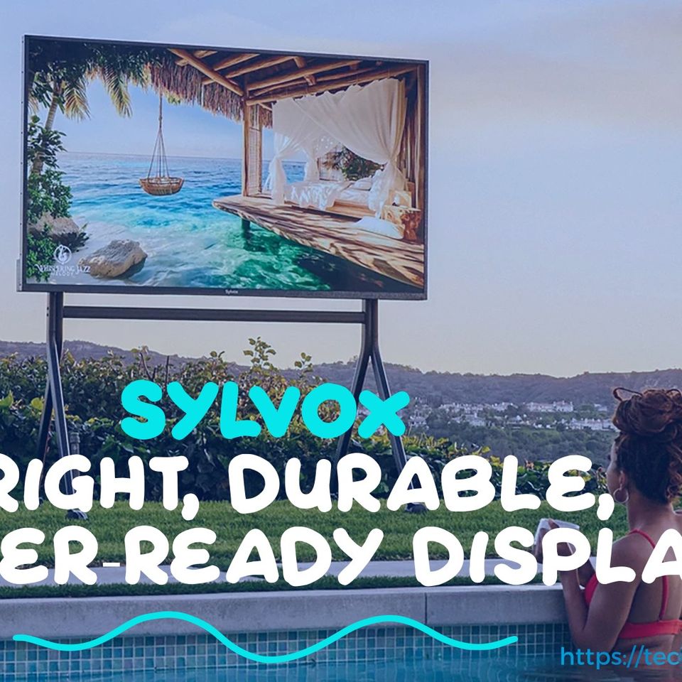 Outdoor Entertainment Elevated with Sylvox's New Frameless TV Series