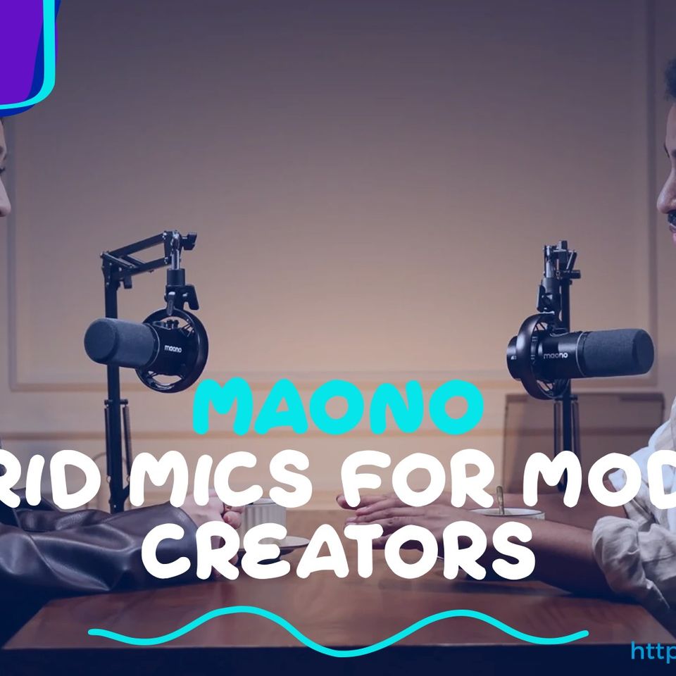 Maono Expands Creator Audio With Hybrid Mics and New Interfaces