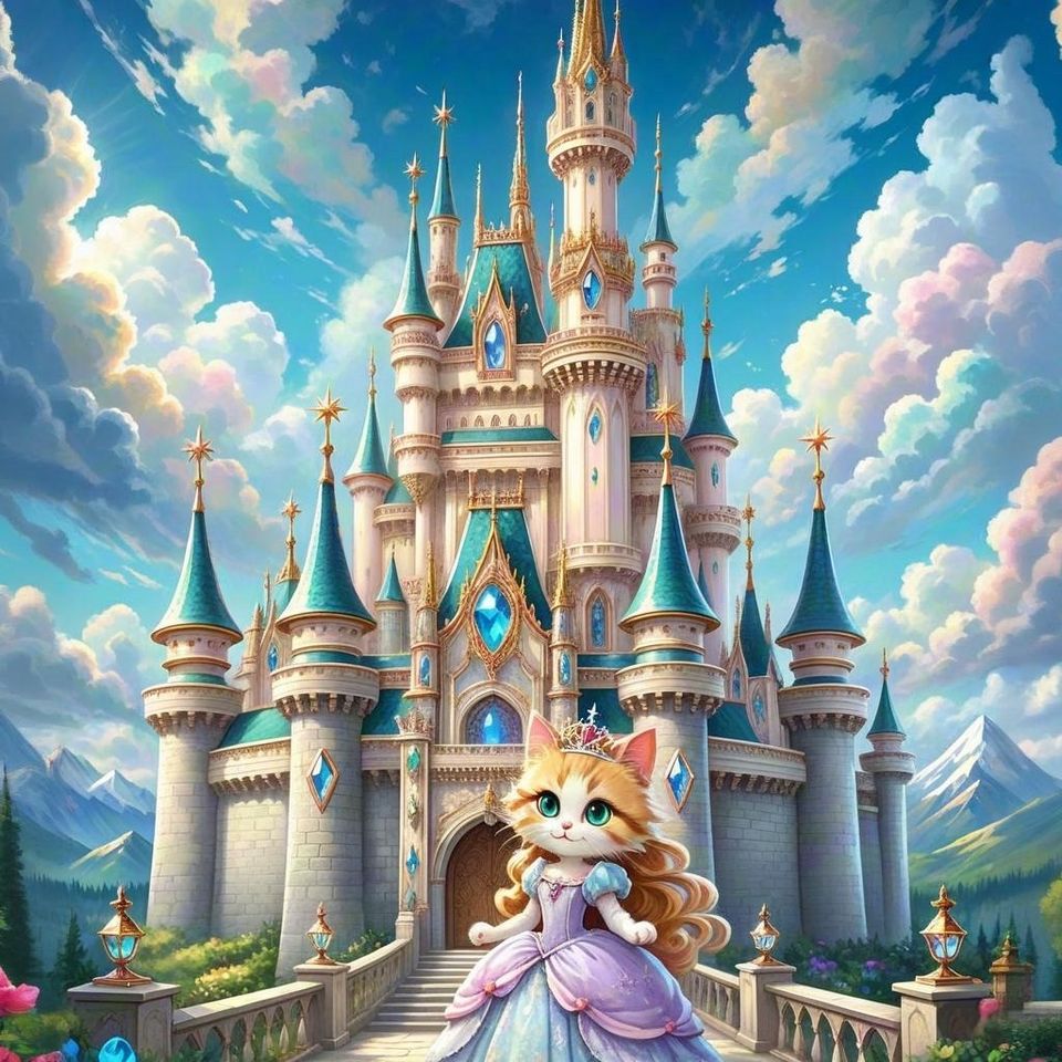 小猫公主的城堡（1）丨罐子姐姐童话