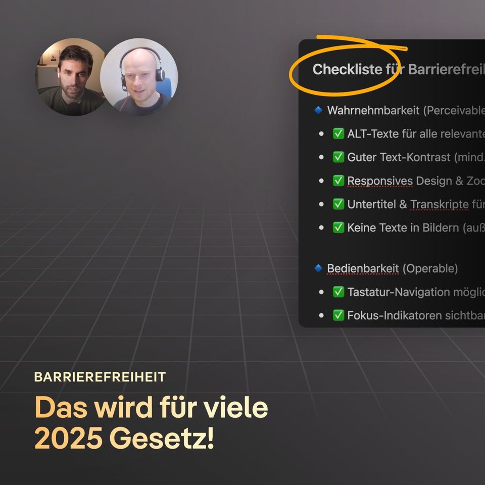 228: Barrierefreiheit für Websites: Das wird 2025 pflicht [+ Checkliste]