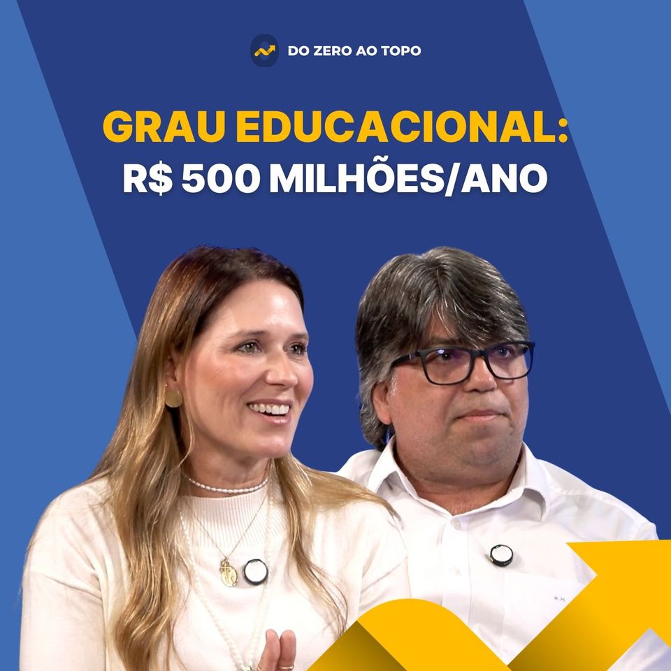 De 15 matrículas a R$ 500 milhões: irmãos criam império da educação #268