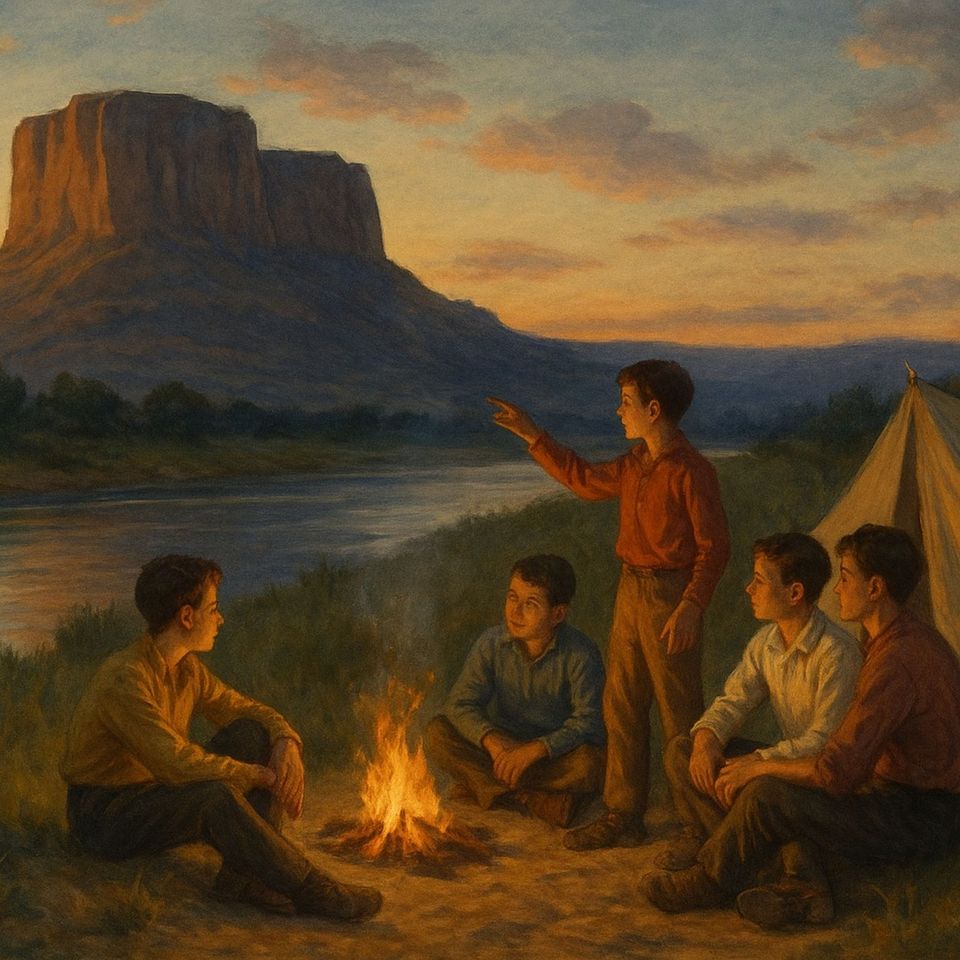 Willa Cather – "The Enchanted Bluff" - 1909