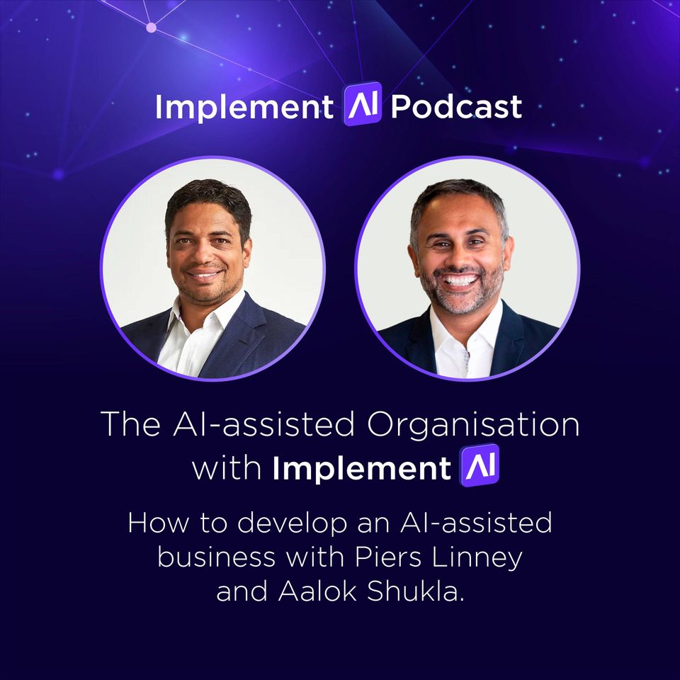 The AI-assisted Organisation with Implement AI #14 - AI resources vs. human resources, translation, fine tuning LLMs for large enterprises, event updates, ChatGPT Custom Instruction, generative AI copyright, text-to-animation, AI of the week