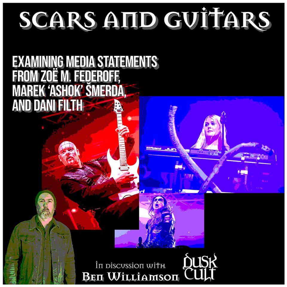 Examining media statements from Zoë M. Federoff, Marek ‘Ashok’ Šmerda, and Dani Filth